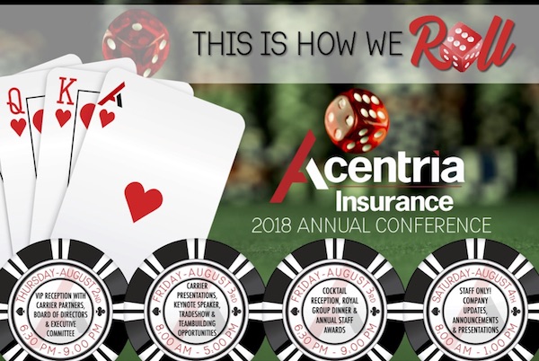 Acentria Annual Conference Itenerary